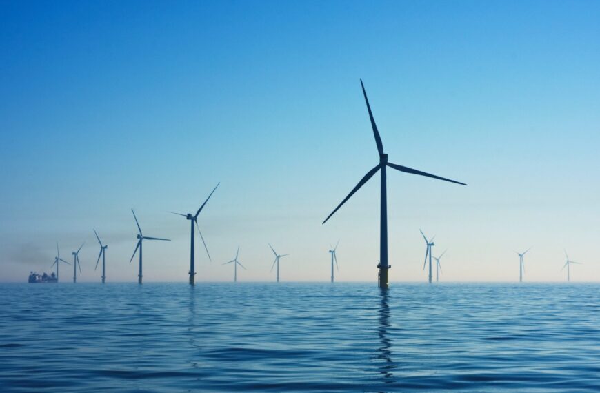 Turbiny wiatrowe na morzu