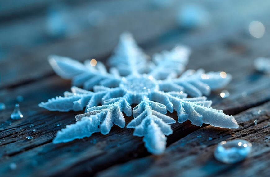 Choć każdy płatek śniegu ma sześć ramion, to nie znajdziemy dwóch identycznych Fot. Freepik