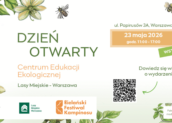 zień otwarty w Centrum Edukacji Ekologicznej grafika_Lasy Miejskie Warszawa