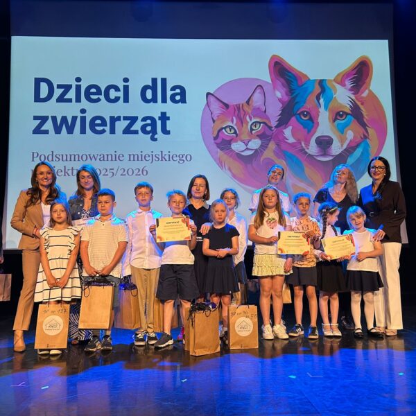 Gala podsumowująca projekt Dzieci dla zwierząr