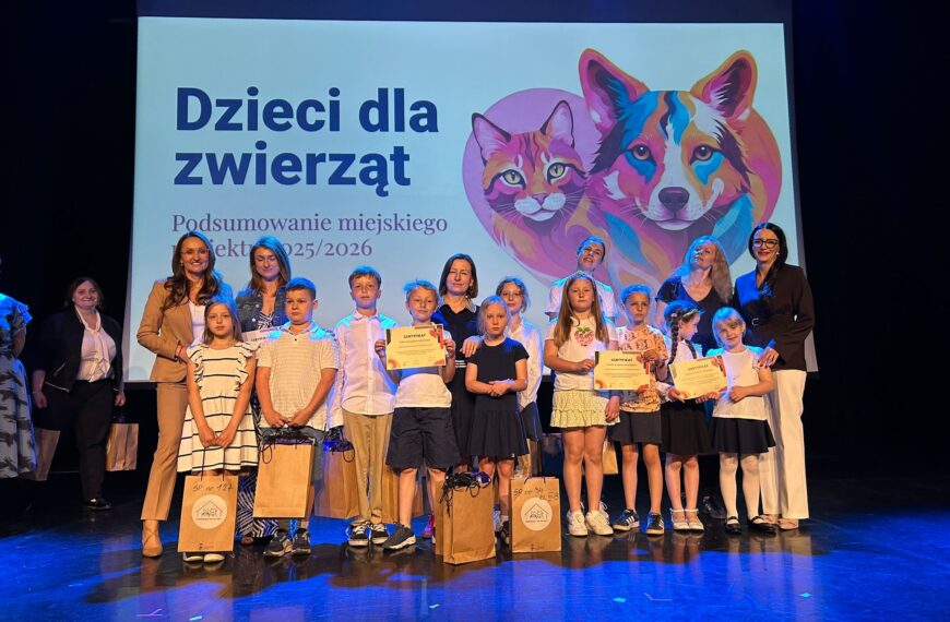 Gala podsumowująca projekt Dzieci dla zwierząr