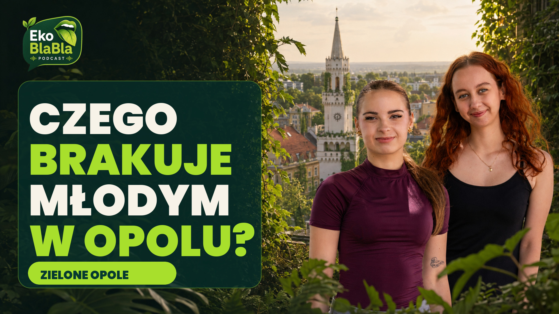 Czego brakuje młodym w Opolu? Studentki „Zielonego Opola” o mieście, zieleni i miejscach odpoczynku